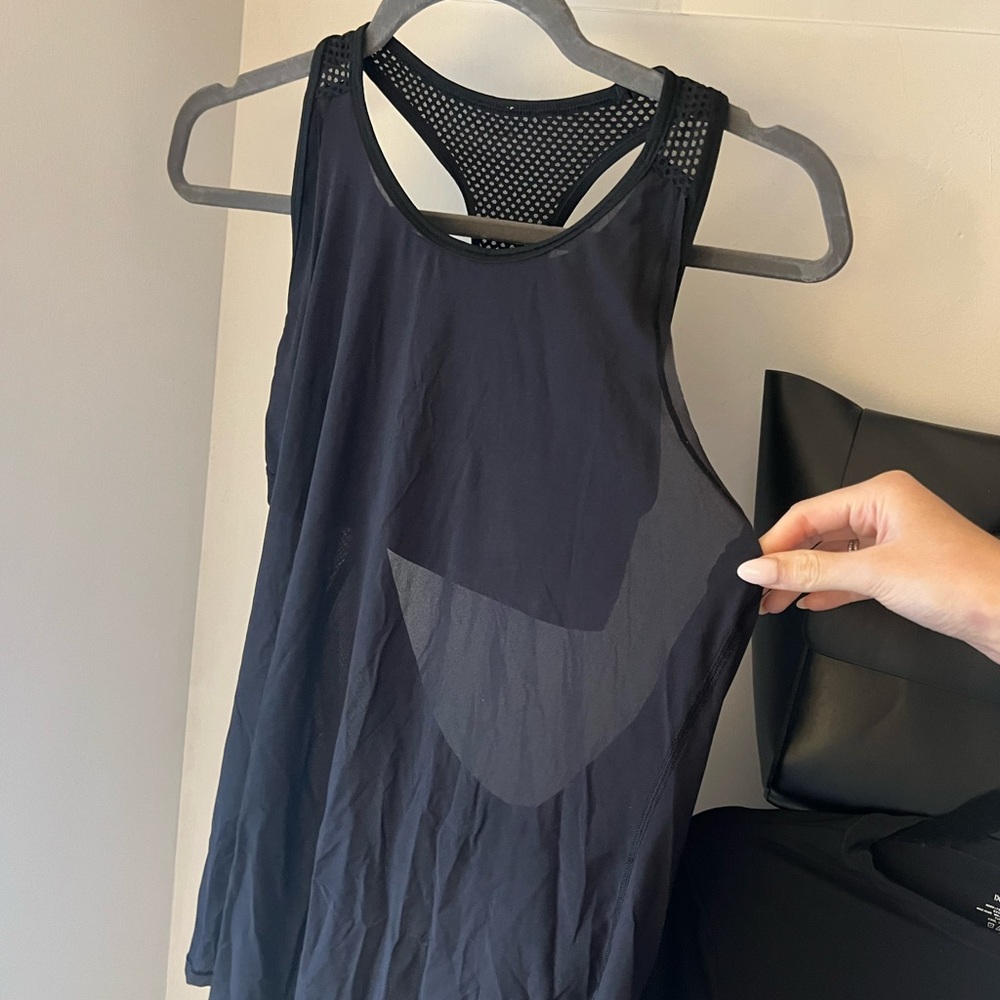 Black Lululemon Tank with Built in Bra